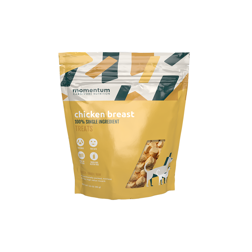 Momentum Single Ingredient Freeze-Dried Treats For Dogs & Cats