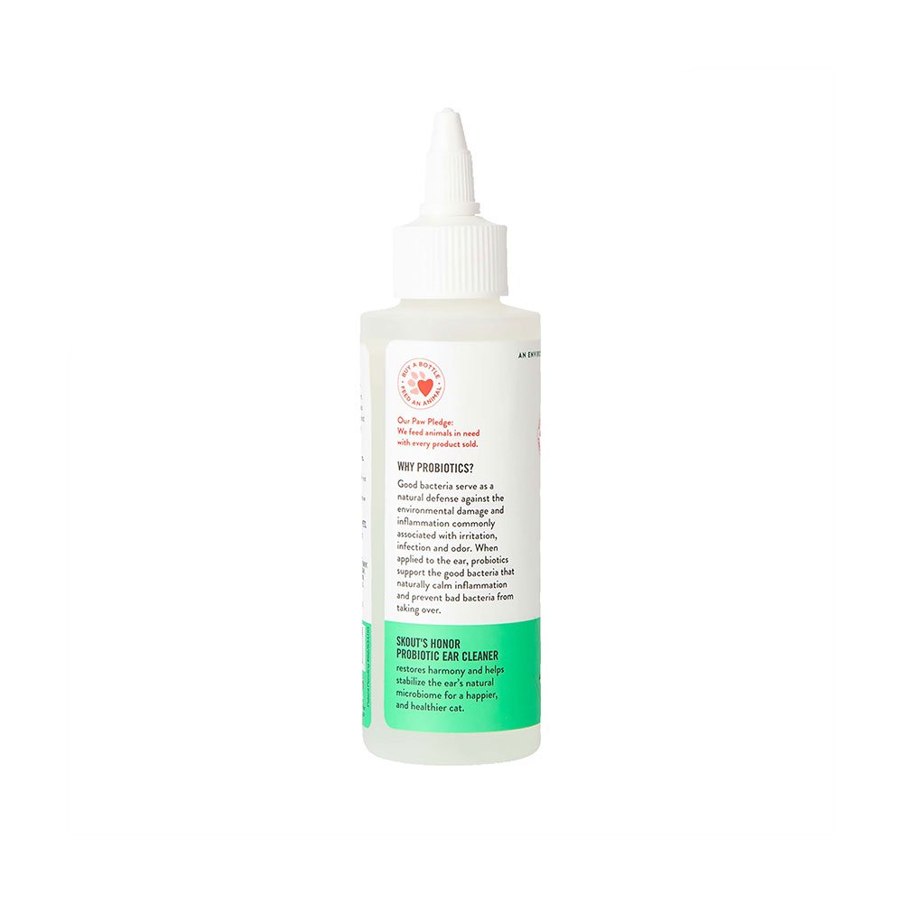 Skout's Honor Cat Probiotic Ear Cleaner 4oz