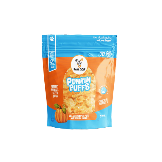 Raw Dog Chews Beef Collagen Puffs