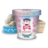 Puppy Cake Scoops Birthday Cake with Sprinkles Ice Cream Mix For Dogs