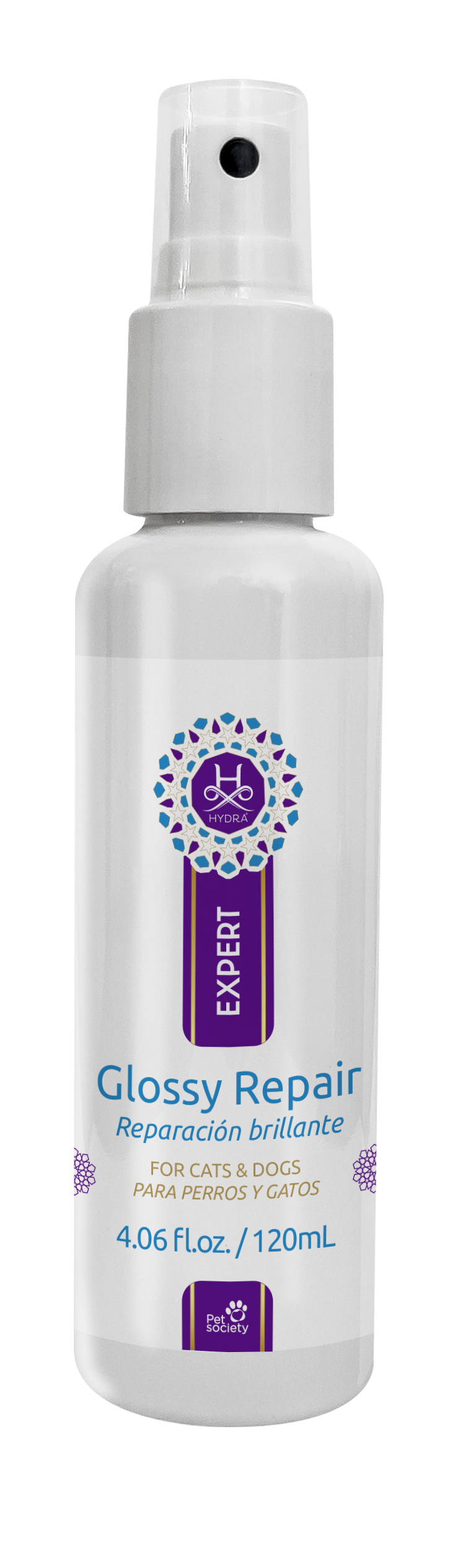 Hydra by Pet Society Hydra Expert Glossy Repair Conditioning Spray for Cats & Dogs