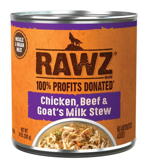 Rawz Goat Milk Stew Canned Dog Food