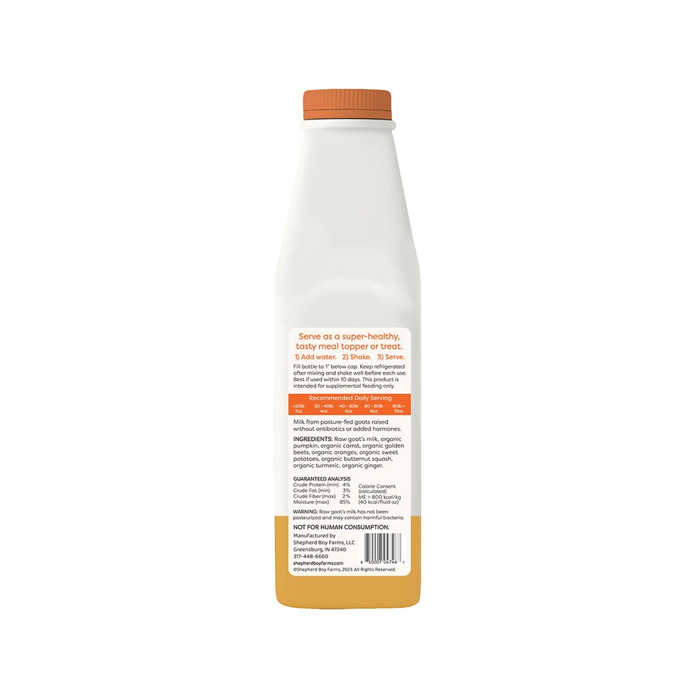 Shepherd Boy Farms Raw Goat's Milk Supplements