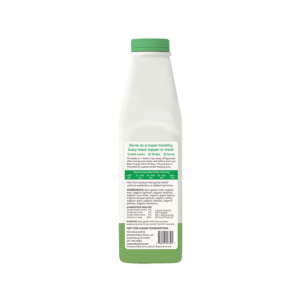 Shepherd Boy Farms Raw Goat's Milk Supplements