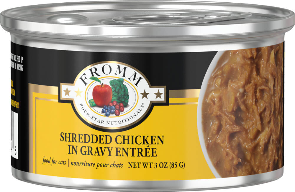 Fromm Four-Star Shredded Entree in Gravy Canned Cat Food