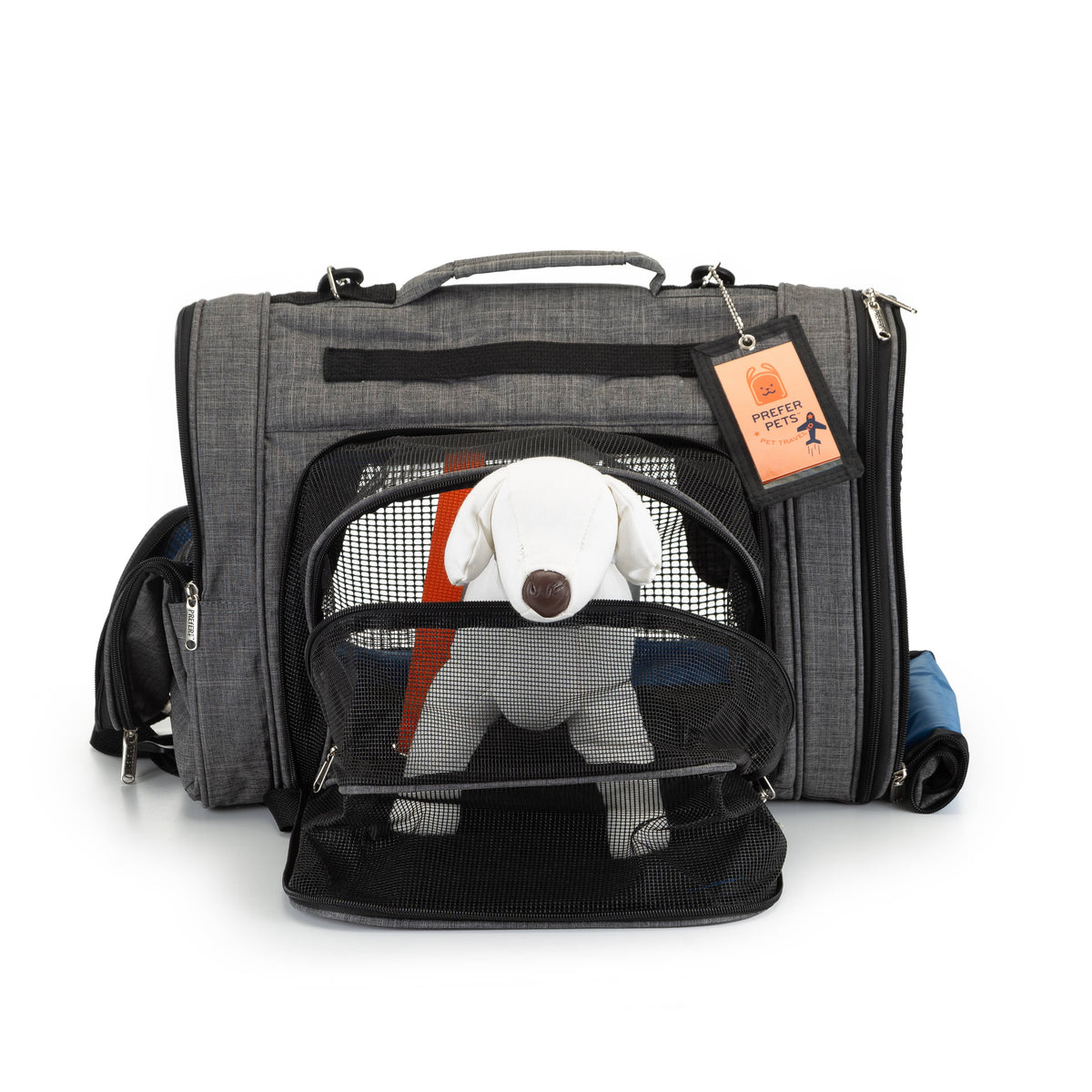 Prefer Pets Travel Gear Hideaway Backpack Expandable