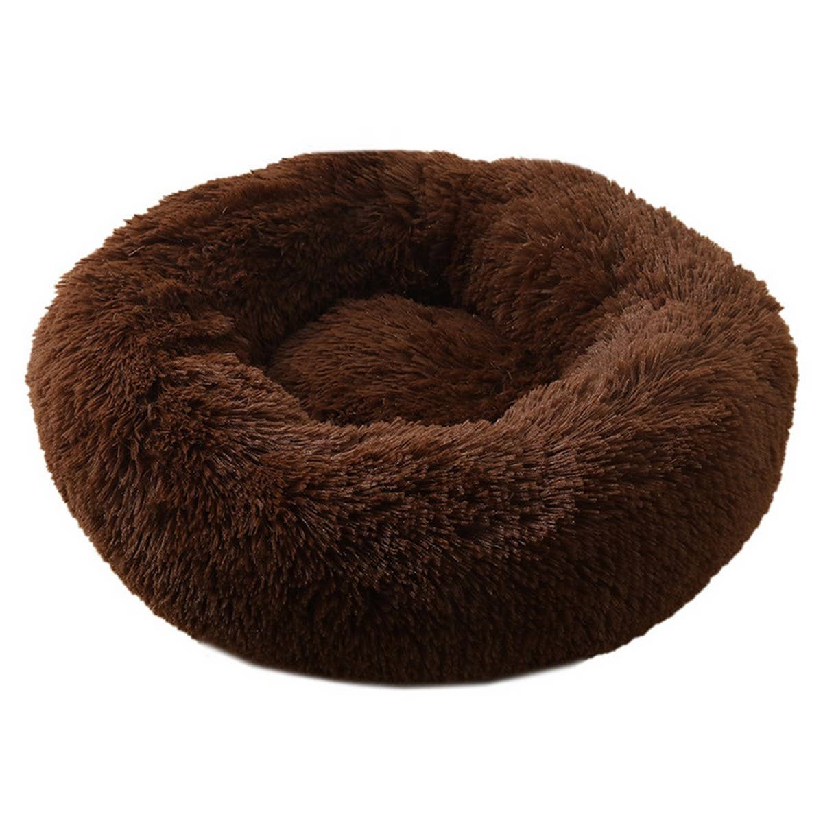 PAWPAW Fluffy Donut Pet Bed
