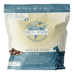 Steve's Real Food Raw Freeze-Dried Nuggets for Dogs & Cats