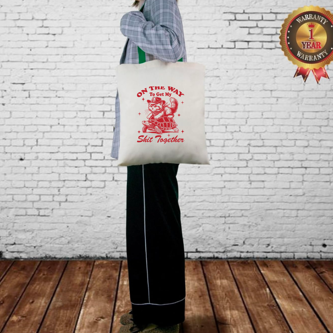 Sparky & Co Printed Canvas Tote