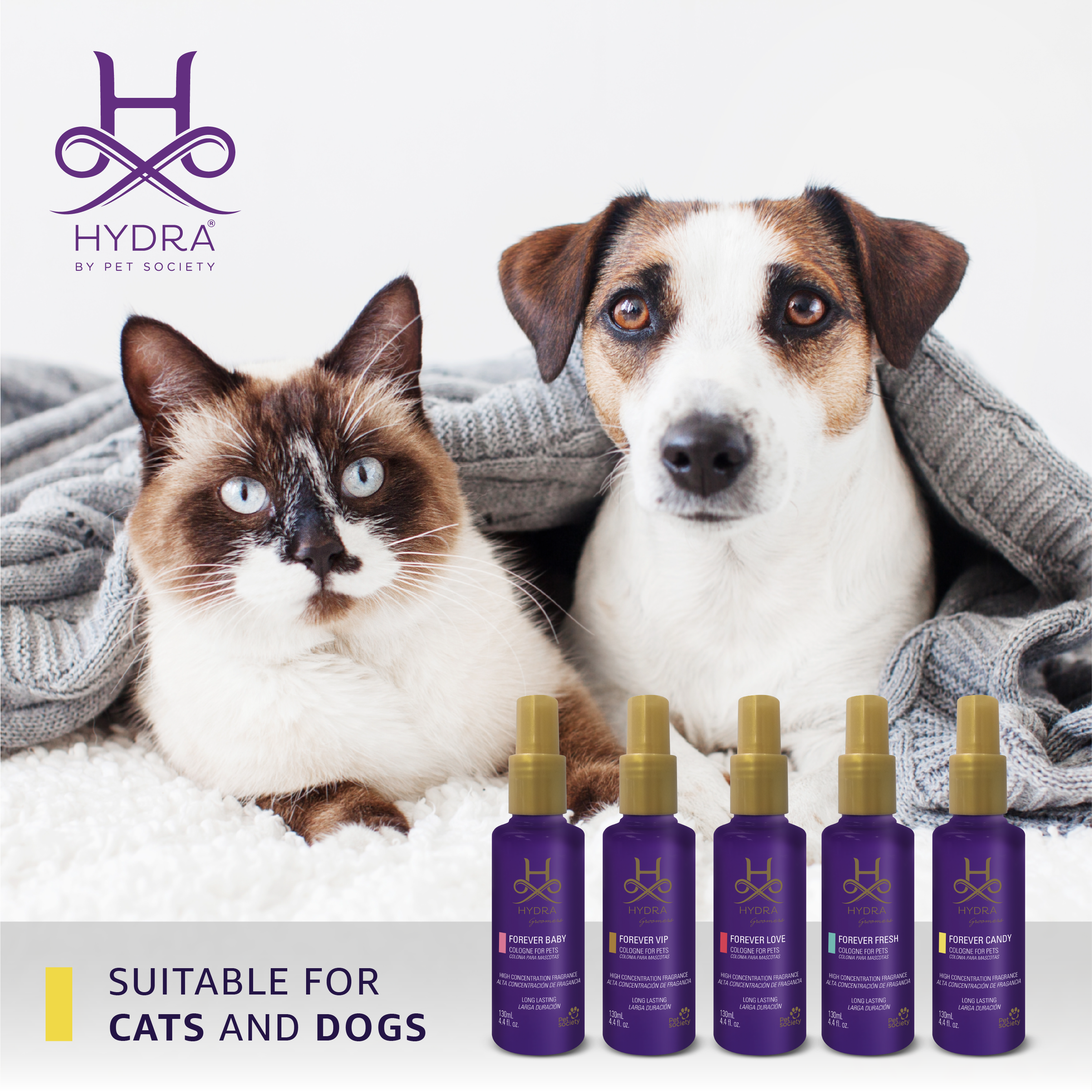 Hydra by Pet Society Hydra Professional Forever Candy Cologne for Dogs