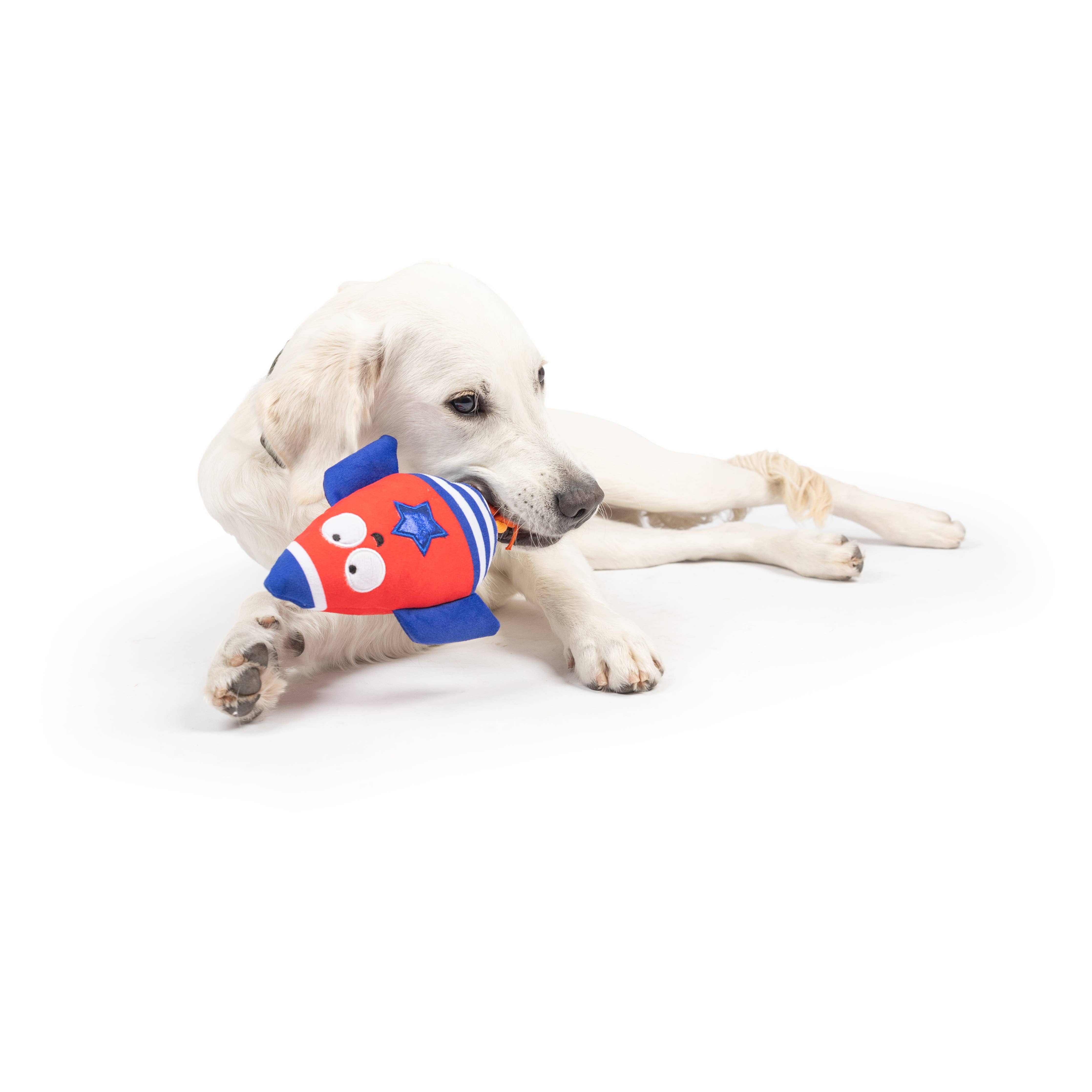 Huxley & Kent Rocket Man Dog Toy