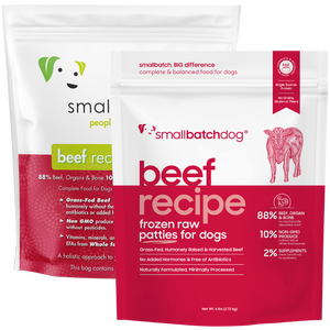 Smallbatch Dog Beefbatch Raw Frozen Food
