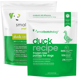 Smallbatch Dog Duckbatch Raw Frozen Food