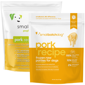 Smallbatch Dog Porkbatch Raw Frozen Food