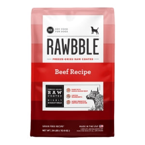 Bixbi Rawbble Raw Coated Beef Dry Dog Food