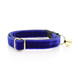 Made By Cleo - "Velvet - Sapphire Blue" - Luxe Blue Velvet Collar
