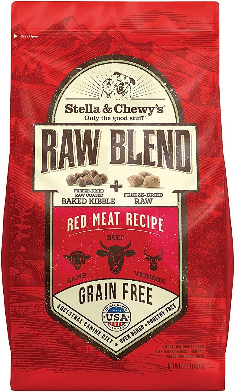 Stella & Chewy's Raw Blend Red Meat Recipe Dry Dog Food