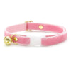 Made By Cleo - "Velvet - Ballet Pink" - Classic Pink Velvet Cat Collar