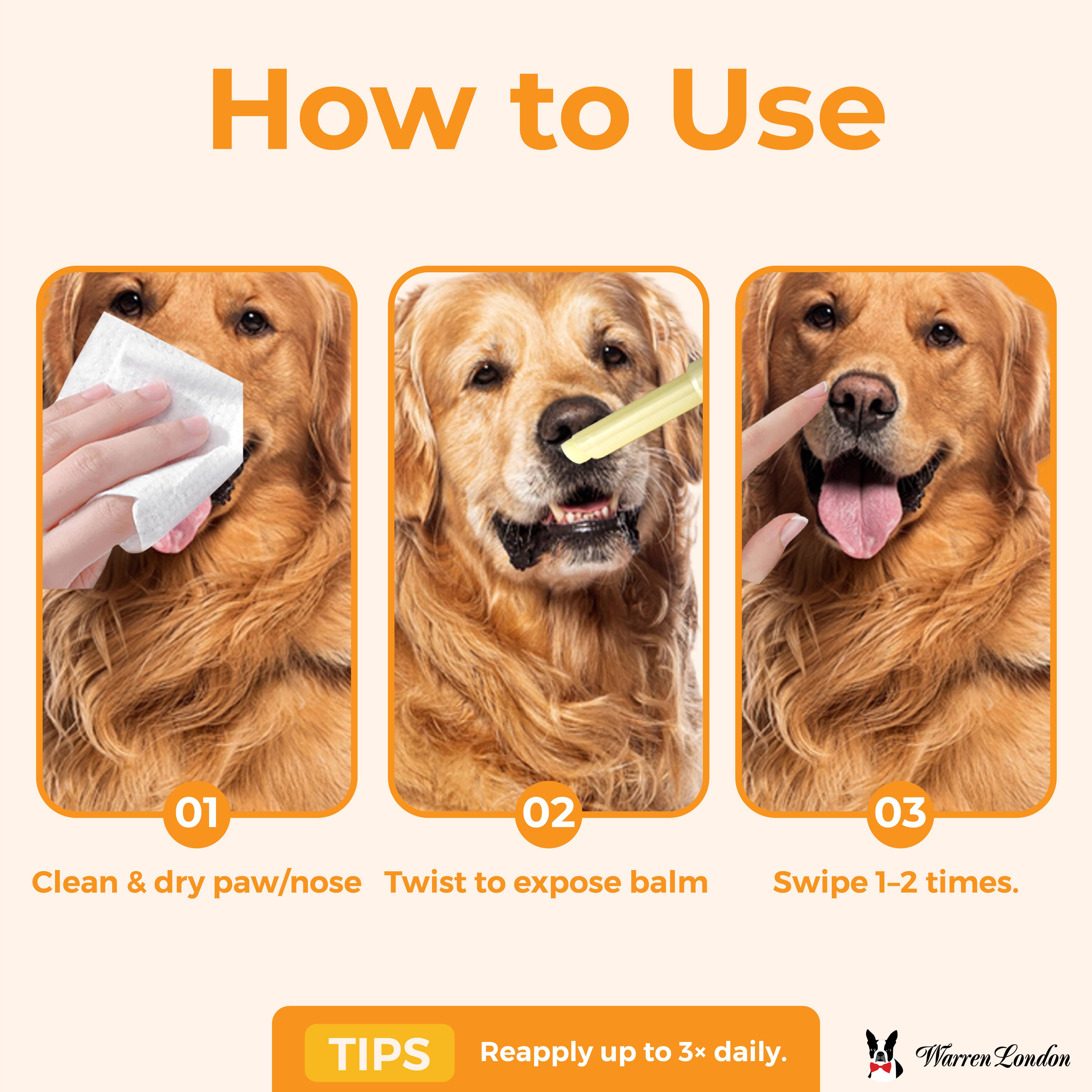 Warren London Dog Products Nose & Paw Hydrating Stick