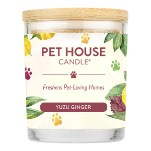 Pet House by One Fur All Candle Yuzu Ginger Candle