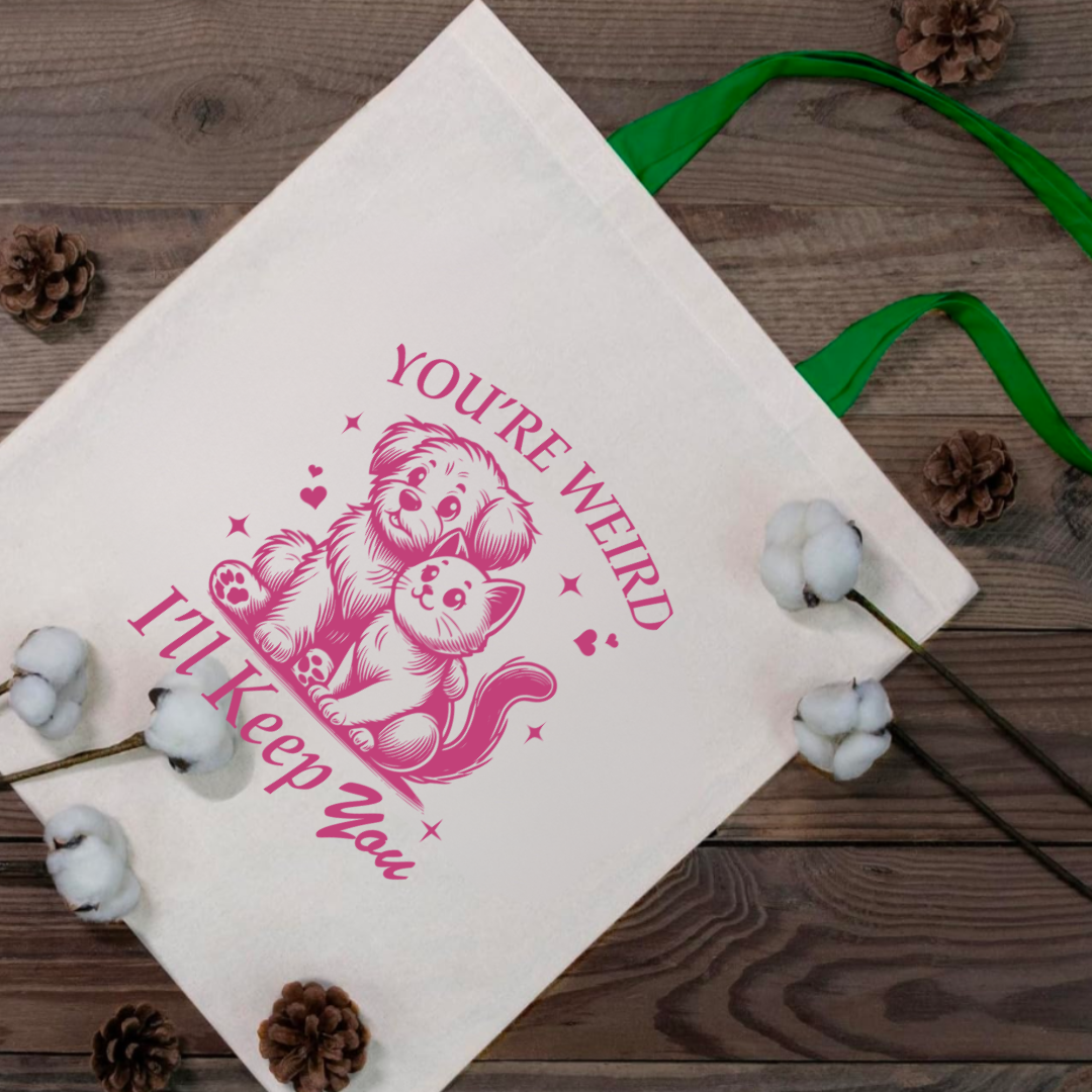 Sparky & Co Printed Canvas Tote