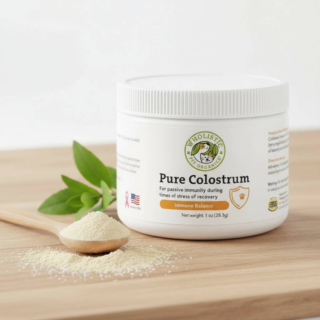 Wholistic Pet Organics Pure Colostrum for Dogs & Cats