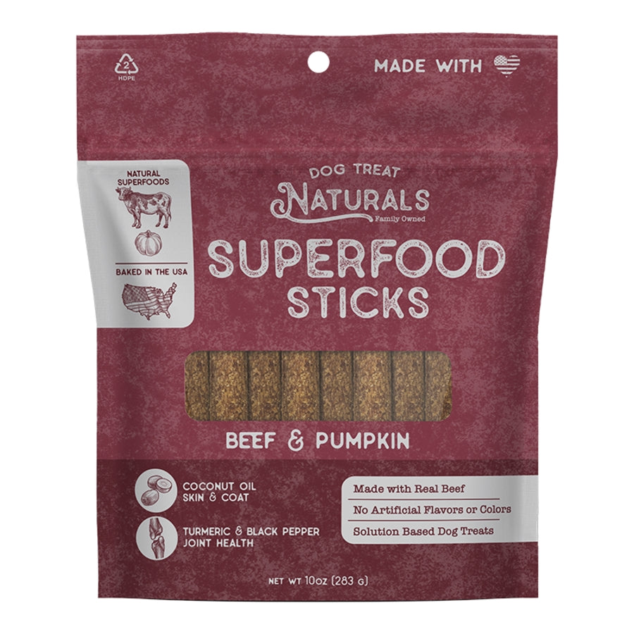 Dog Treat Naturals Superfood Sticks Dog Treats