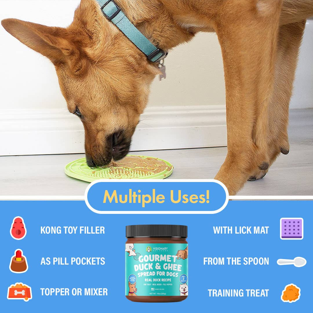 Visionary Pet Foods Meat Spread Duck and Ghee 12oz Jar