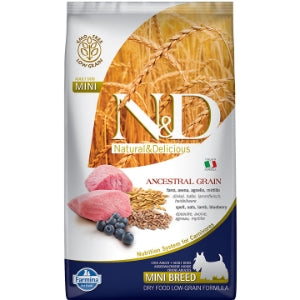 Farmina N&D Ancestral Grain Lamb & Blueberry Dry Dog Food