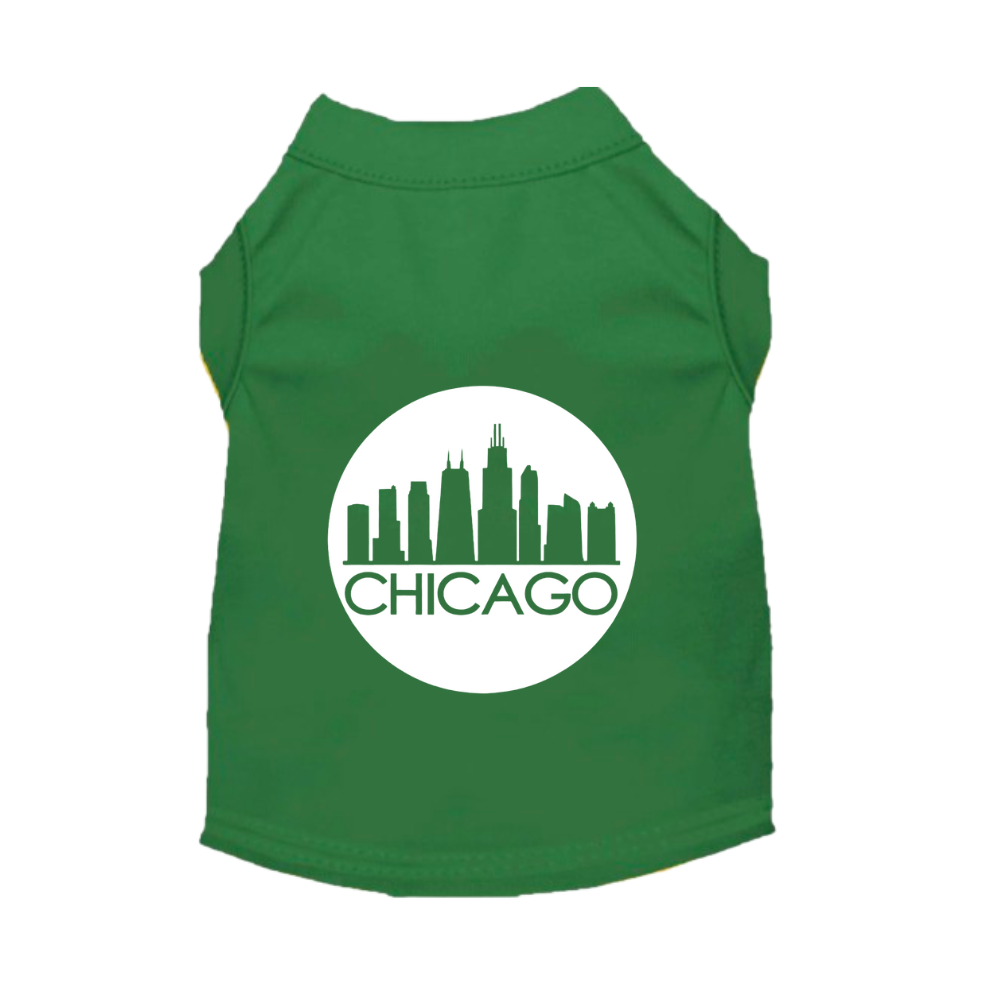 Sparky & Co Chicago Circle Logo Pet T-Shirt