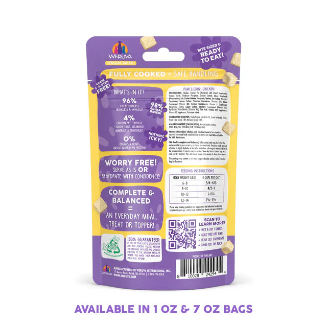 Weruva Paw Lickin' Chicken Freeze-Dried Cat Food