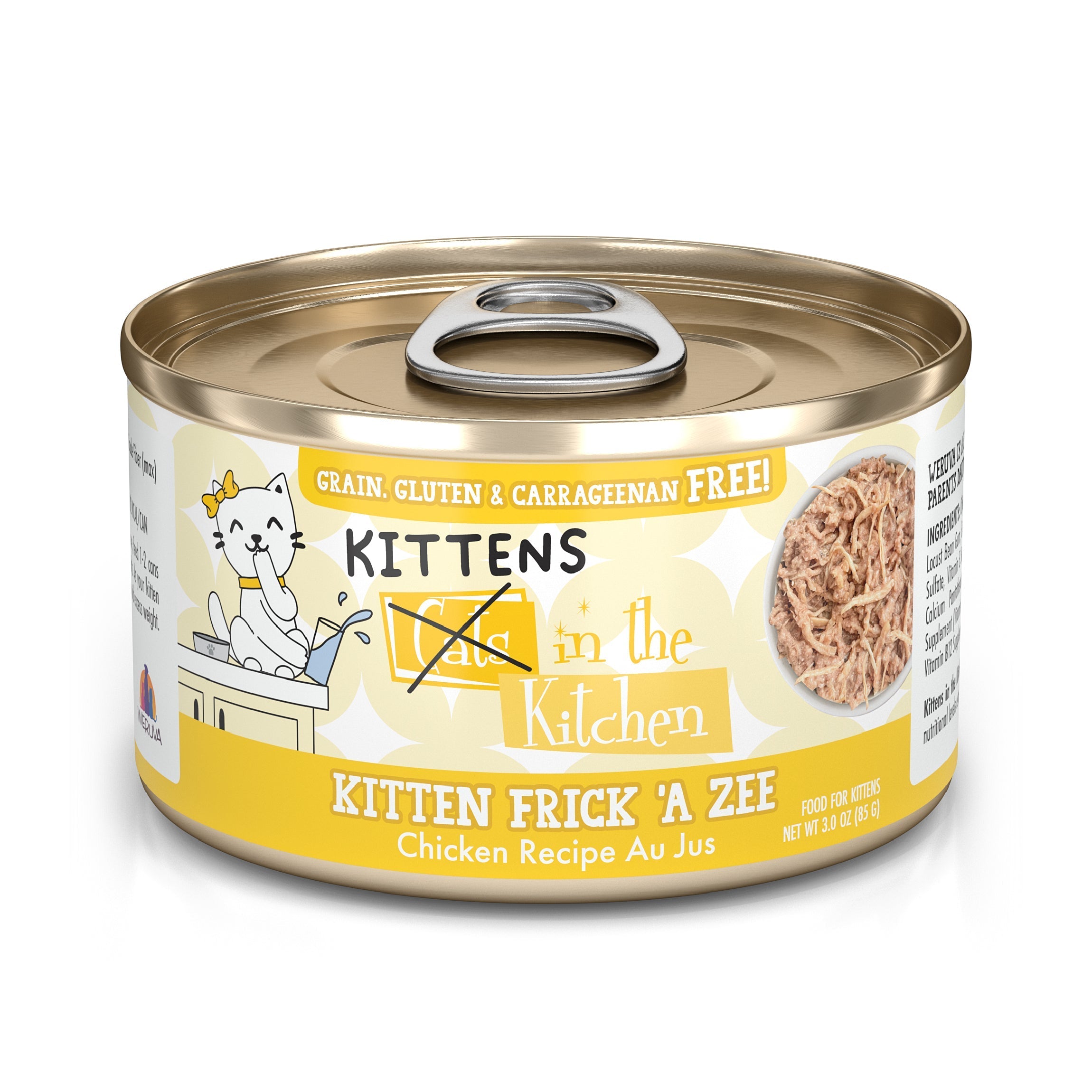Weruva Cats in the Kitchen Kitten Canned Cat Food 3oz