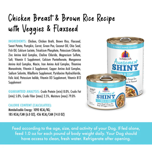 Weruva Awesome Functions Shiny Canned Dog Food
