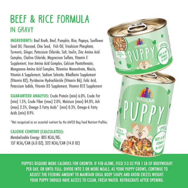 Weruva Puppy Canned Dog Food