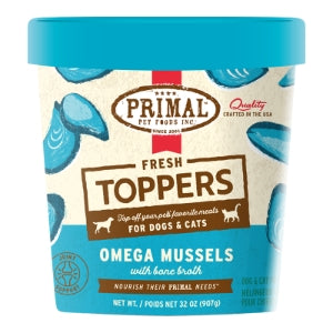 Primal Frozen Fresh Toppers for Cat and Dog Food