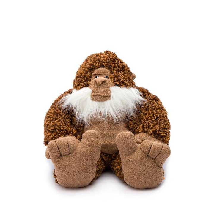 fabdog Fluffy Bigfoot Plush Dog Toy