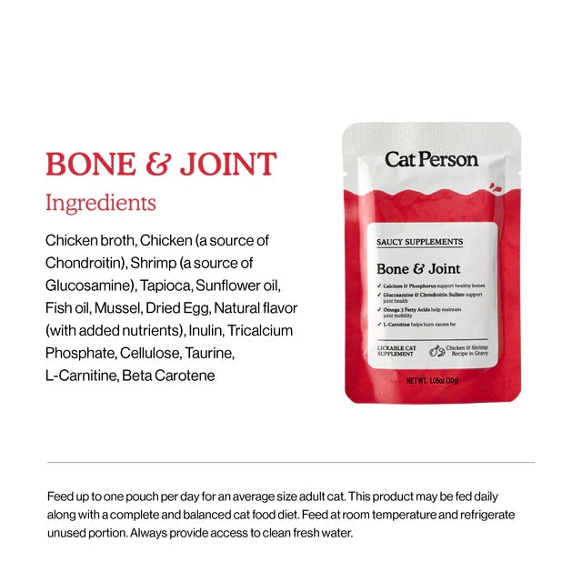 Cat Person Supplemental Toppers for Cats