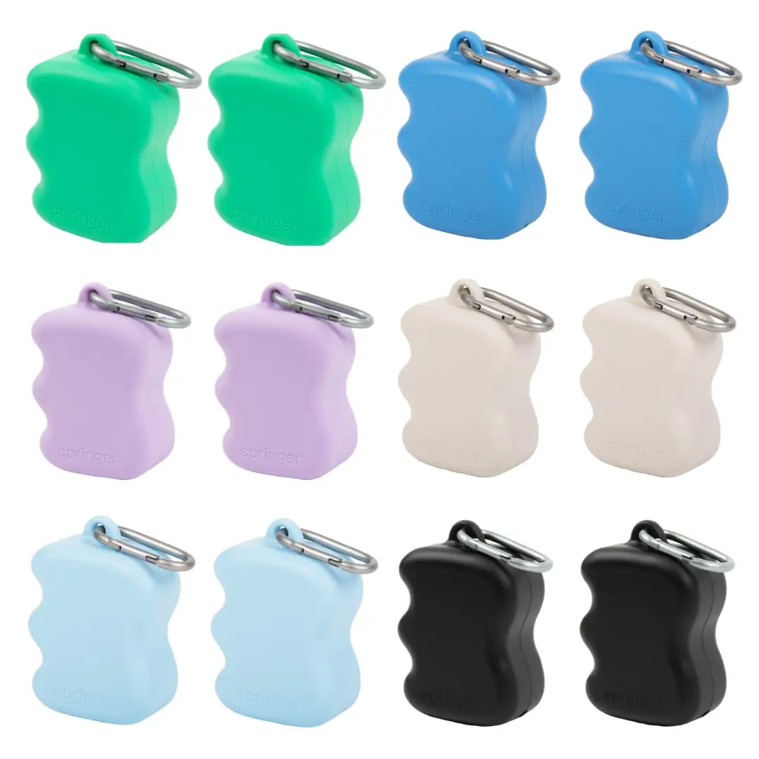 Springer Pets Squeeze Silicone Dog Treat Pouch Dispenser