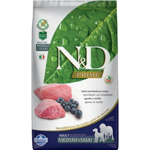 Farmina N&D Prime Lamb & Blueberry Dry Dog Food