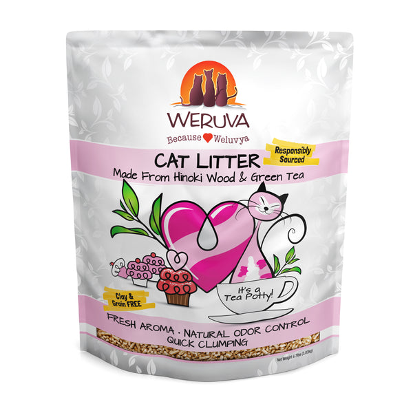 Weruva Hinoki Wood & Green Tea Cat LItter