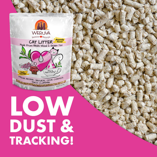 Weruva Hinoki Wood & Green Tea Cat LItter