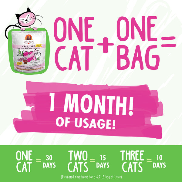 Weruva Hinoki Wood & Green Tea Cat LItter