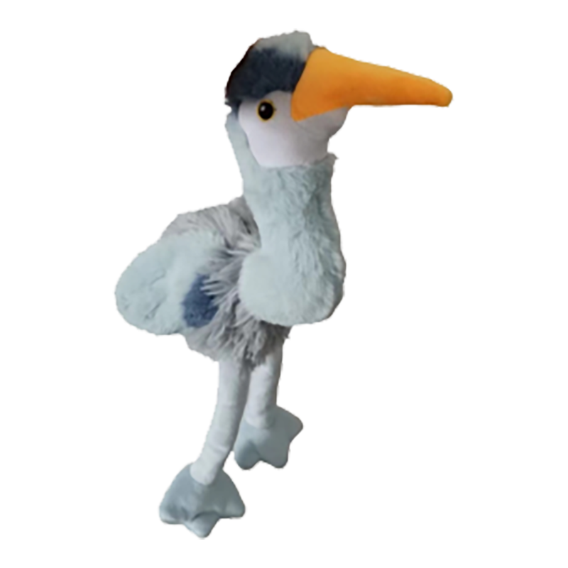 Tall Tails Plush Rope Heron 16" Dog Toy