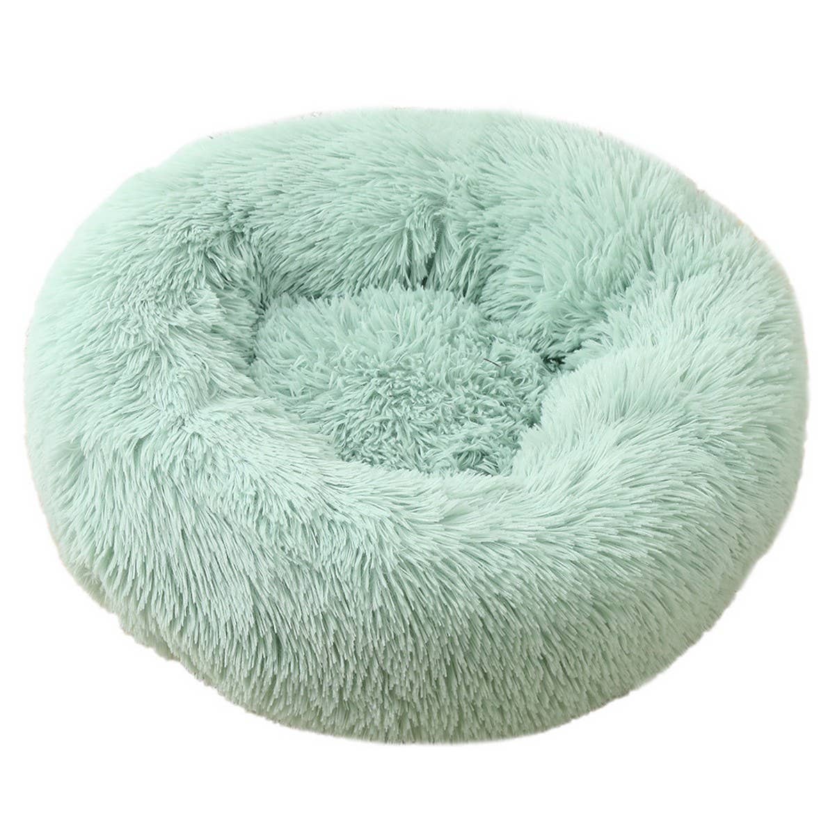 PAWPAW Fluffy Donut Pet Bed