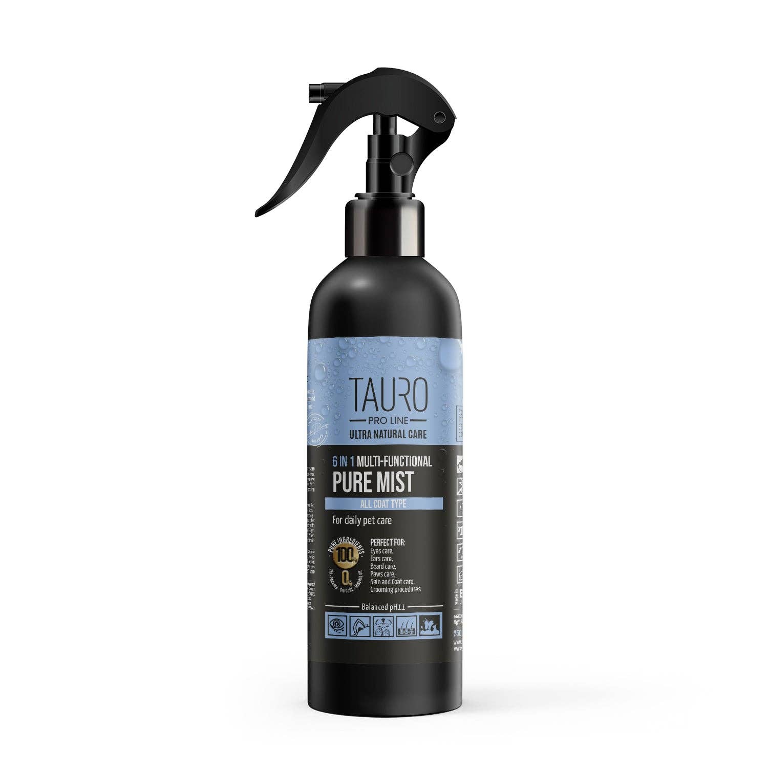 KIKA USA 6-in-1 Pure Mist Multi-Purpose Spray for Dogs & Cats