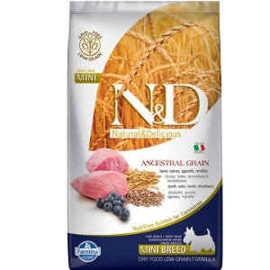 Farmina N&D Ancestral Grain Lamb & Blueberry Dry Dog Food