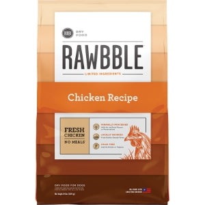 Bixbi Rawbble Raw Coated Chicken Dry Dog Food