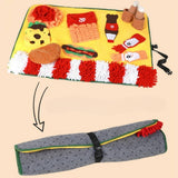 Cheerhunting Snuffy Fast Food Snuffle Mat for Dogs Interactive Puzzle Toy