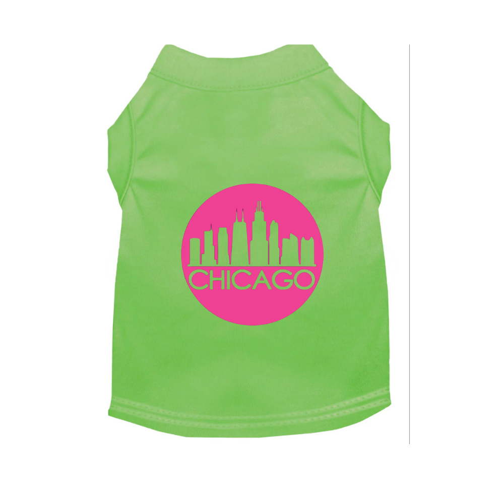 Sparky & Co Chicago Circle Logo Pet T-Shirt