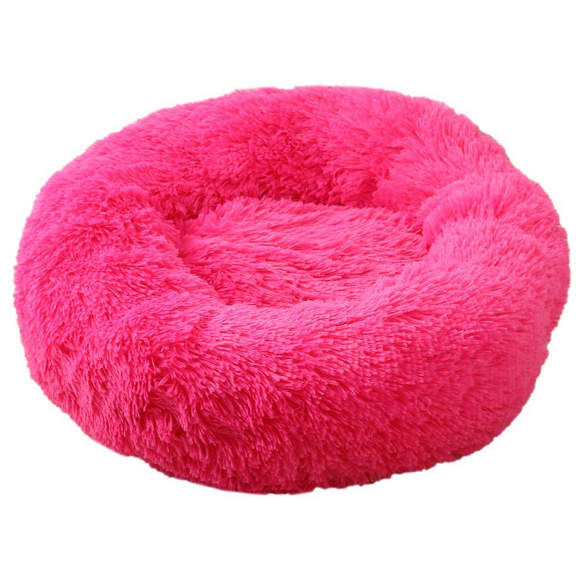 PAWPAW Fluffy Donut Pet Bed